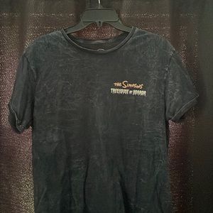Black washed Simpsons shirt